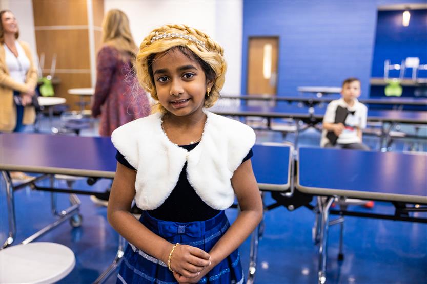 Mill Creek Elementary students create a wax museum